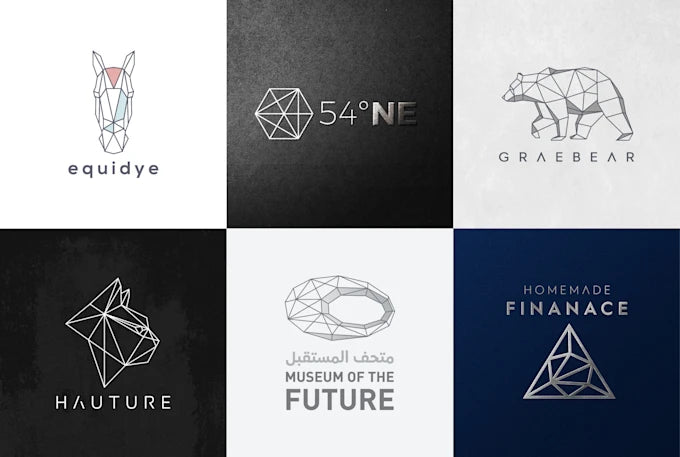 Professional Geometric Logo Design with Clean Lines and Balance (Up to 7 Concepts)